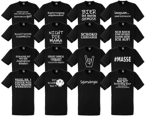 Sprüche shirt fun lustig - sprüche,