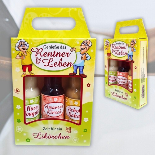 3er likör box - 3er, lustiges