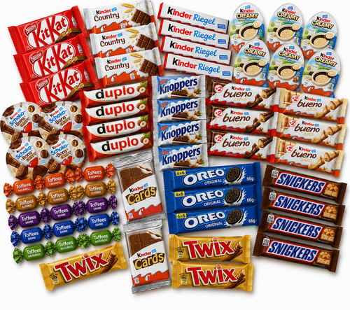 Mega schokoladen box mit - schokoladen, box/