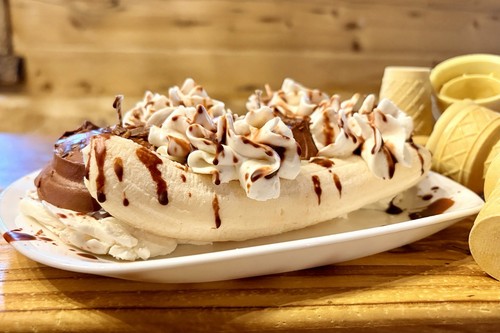 Bananensplit duftkerze - bananensplit,