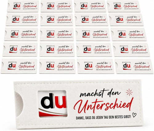 Set mit filzhüllen - mit, 24