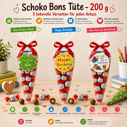 Schoko bons 200g - bons,